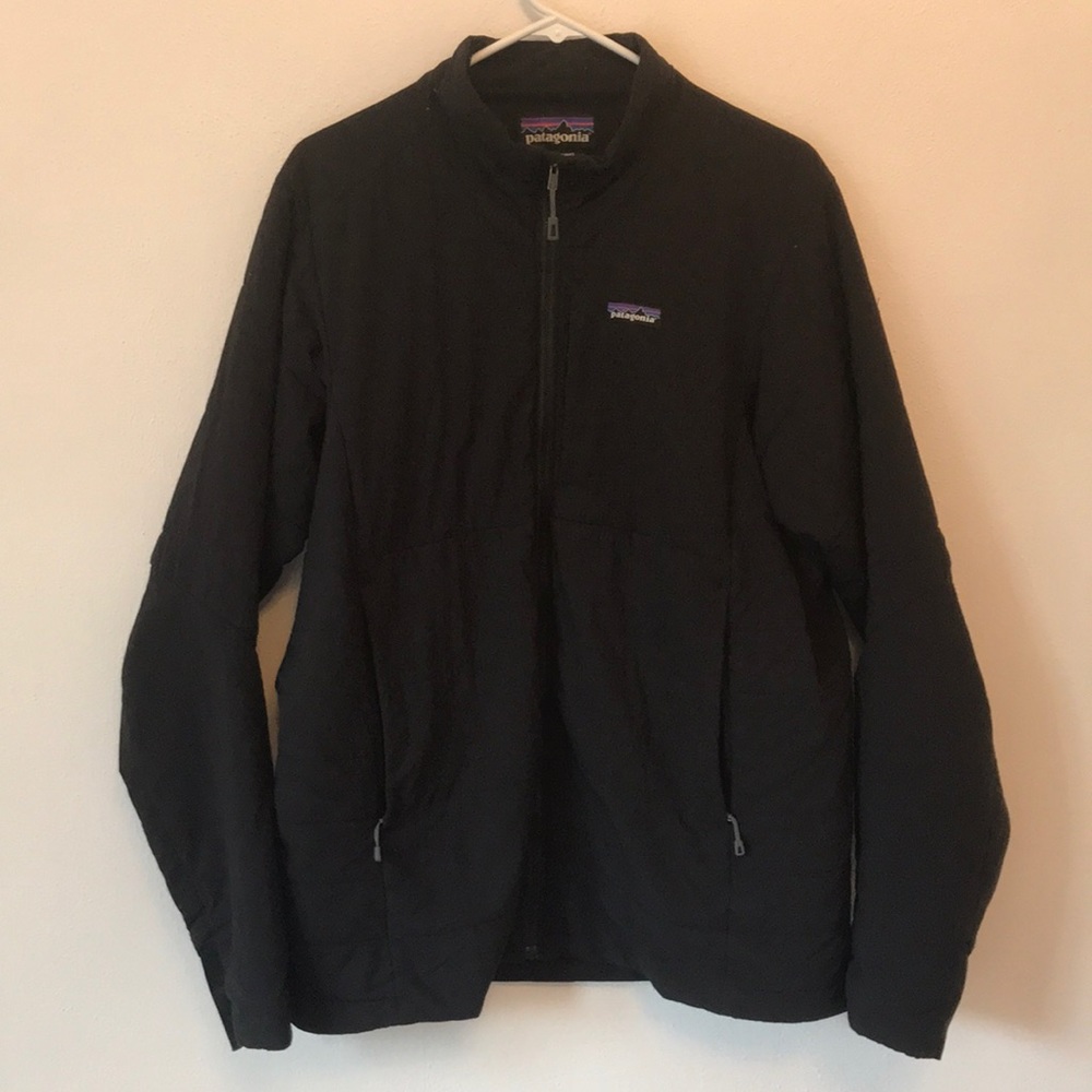Patagonia black zip up jacket